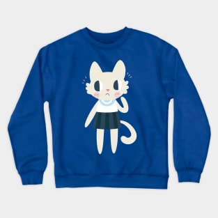 Sailor Fuku Cat Crewneck Sweatshirt